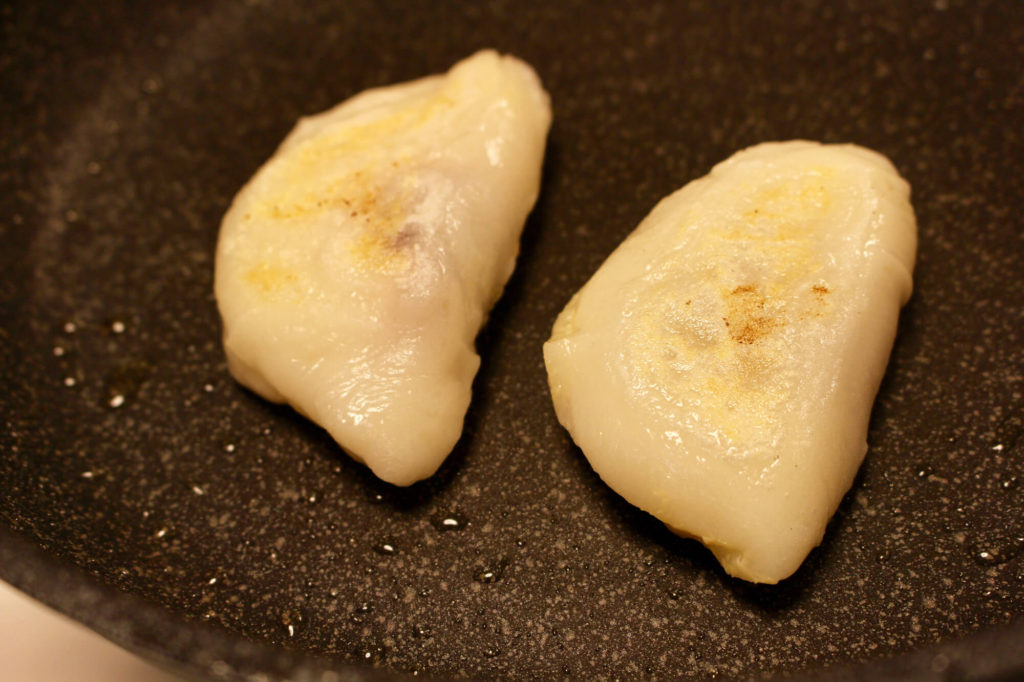 生ハムと味噌クリームチーズの焼き餅のレシピ_5